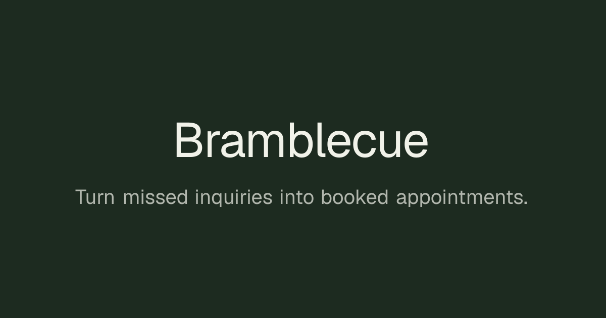 Bramblecue — Your conversion report should contain numbers, not autopsies. Bramblecue shows where…